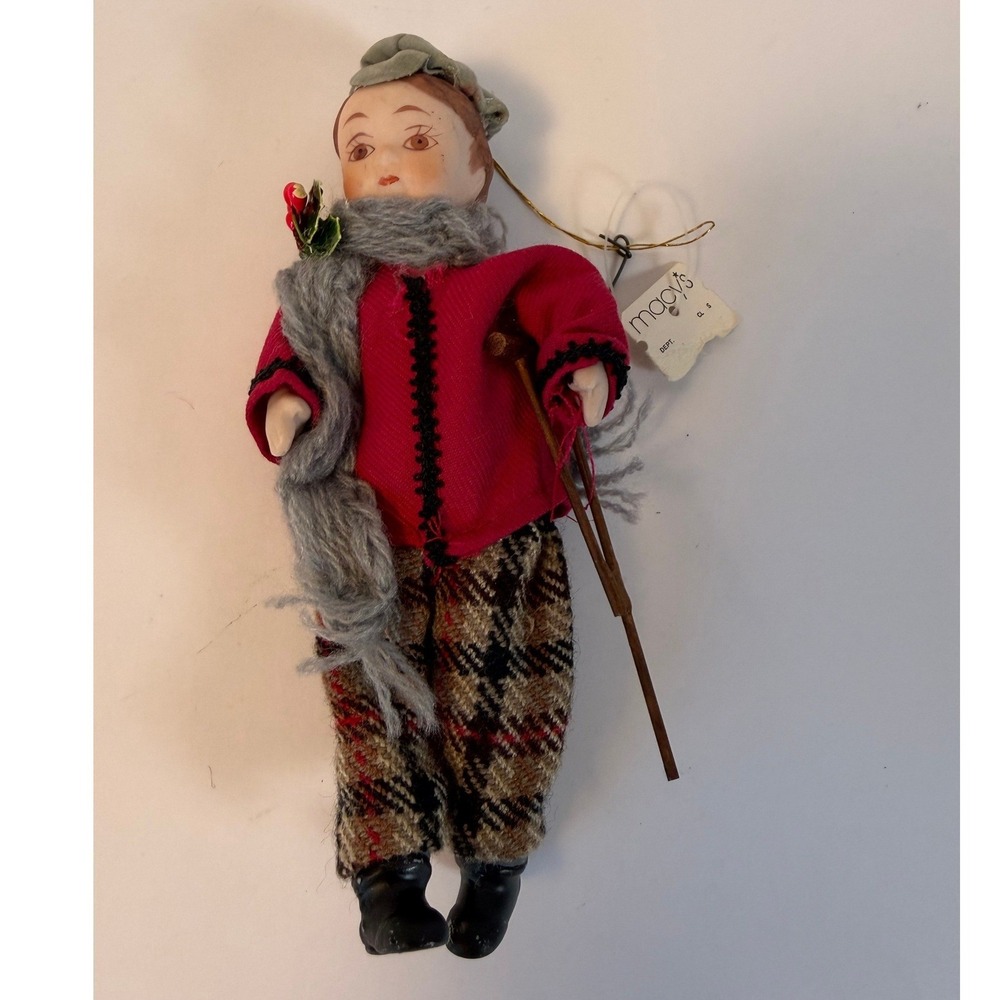Vintage Kurt Adler Tiny Tim Ornament – A Christmas Carol – 1980s - NWT